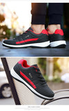 Leather Men's Shoes Sneakers Trend Casual Breathable Leisure Non-slip Footwear Vulcanized