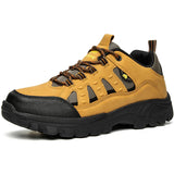 Spring Autumn Hiking Shoes Men's Outdoor Snow Boot Waterproof Trekking Mountain Sneakers MartLion 2006 Brown 36 CN