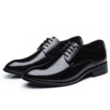 Men's Dress Shoes Product Pointed Leather Formal Dress Wedding Luxury Men's Social Mart Lion black 39 