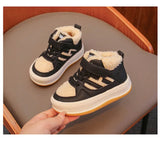 Girls Cotton Shoes Children Plush Thickened Anti-skid Boys Warm Sports Baby Soft Winter Sneakers MartLion   