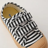 Spring Sneakers For Baby Children Kindergarten Indoor Canvas Shoes Boys Girls Cute Zebra Crossing Print Casual MartLion   