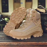  Military Tactical Boots Winter Warm Army Desert Safety Work Shoes Combat Ankle Non Slip Men's MartLion - Mart Lion