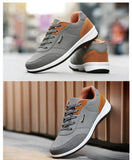 Autumn Men's Shoes Sneakers Microfiber Leather Casual Classic Footwear Winter Mart Lion   