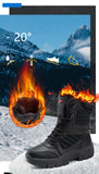 Winter Boot Men's Waterproof Ankle Boots Men Thick Plus Warm Large Snow Hiking Boots Outdoor Cotton Shoes Sneakers MartLion