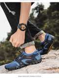 Hiking Shoes Men's Non Slip Breathable Trekking Outdoor Mountain Climbing Waterproof Fast Mart Lion   