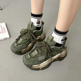 Women Platform Sneakers Spring Autumn Causal Sports Shoes Increase Designer Zapatos De Mujer Mart Lion 3 35 