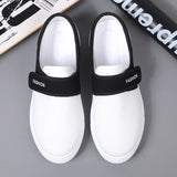 Men's Casual Sneakers Vulcanized Flat Shoes Designed Skateboarding Tennis Hook Loop Outdoor Sport Mart Lion   