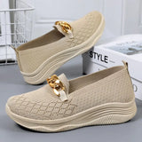 Shoes Trend Slip On Loafers Ballet Flats Ladies Sneakers Women's Summer Comfort Footwear Casual Mom Cotton MartLion   