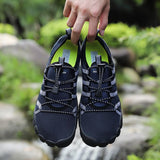 Green Water Shoes For Men's Aqua Upstream Breathable Mesh Beach Sandals Summer Sport Women Swimming Slippers Mart Lion   