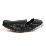 Genuine Leather Men's Casual Shoes Spring Summer Breathable Comfort Slip on Driving Loafers Egg Roll Moccasins Mart Lion Black 38 