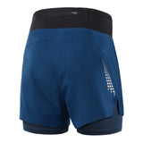 Arsuxeo Men's 2 in 1 Running Shorts High Waist Athletic Shorts Sport Workout with Pockets for Gym Jogging Tennis Mart Lion   