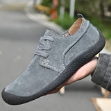 Outdoor Shoes Men Sneakers  Casual Men Shoes Suede Leather Shoe MartLion   