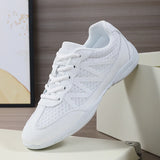 Girls White Cheer Dance Sneakers Kids Lightweight Cheerleading Walking Tennis Women Sports Shoes MartLion   