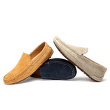 Suede Leather Men's Loafers Luxury Casual Shoes Boots Handmade Slipon Driving  Moccasins Zapatos Mart Lion   