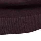 Winter Thick Men's Sweaters Casual Turtle Neck Solid Color Warm Slim Turtleneck Sweaters Pullover MartLion   