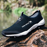 Men's Mesh Outdoor Breathable Casual Shoes Summer Slip-on Flats Sneakers Tennis Loafers Mart Lion   