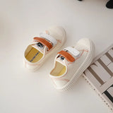 Spring Sneakers For Baby Children Kindergarten Indoor Canvas Shoes Boys Girls Cute Zebra Crossing Print Casual MartLion   