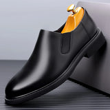 Italian Formal Shoes Mens Dress Shoes Business Leather Wedding Dress Man Oxford Shoes For Men MartLion   