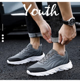 Waterproof Spring Autumn Leather Men's Shoes Thick Plush Warm Casual Sneakers Non-slip Walking Zapatos Hombre Mart Lion   