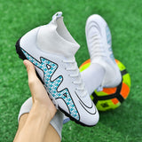 Society Soccer Cleats Soccer Shoes Men's Training Sport Footwear Professional Field Boot Fg Tf Soccer Mart Lion   