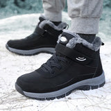 Men's Snow Boots Are Popular Winter Shoes with Waterproof and Warm Insulation, and Women's MartLion   