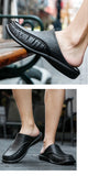 Shoes Men's Slippers EVA Slip on Flats Shoes Walking Half Slipper Soft Household Sandals MartLion   