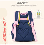 Korean Style Children's School Bags For Girls Boy Lightweight Cute Kids Students Backpack 1-3 Grades MartLion   