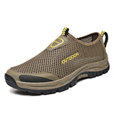 Mesh men's casual shoes summer outdoor water sports non-slip hiking hiking breathable hiking Mart Lion Auburn 39 