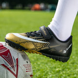 Children's Football Shoes Field Boot Ultralight Cleats Training Sport Sneakers Unisex Soccer Kids Futsal Mart Lion   