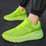 Marathon Running Shoes Men's Breathable Sneakers Summer Lightweight Mesh Women's Sports Outdoor Lace up Training MartLion   