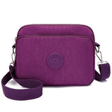 Luxury Bag Woman Oxford Messenger Bags Travel Solid Casual Crossbody Female Shoulder Wallet Mart Lion Purple  