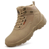 Men's Tactical Boots Waterproof Military Shoes Summer Ankle Light Outdoor Wear Resistant Mart Lion Khaki Eur 40 