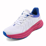Cushioning Men's Running Shoes Women Light Comfort Jogging  Sneakers Athletic Training Sports Mart Lion LT170white 7 