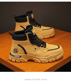 Men Sneakers Outdoor Breathable Boots Outdoor Hiking Winter Shoes Light Non-slip Men Desert Ankle Boots Chelsea Boots Men MartLion