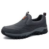 Men's Sneakers Fall Casual Shoes Breathable Zapatillas Hombre Slip-on Soft Platform Outdoor MartLion GRAY 37 
