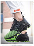 Lightweight Sneaker Breathable Mesh Running Shoes Men's Outdoor Walking Footwear Non-slip MartLion   