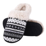 Winter Plush Fur Slippers For Women Men's House Fluffy Cozy Fur Slippers Indoor Warm Plush Home Cotton Shoes MartLion Black4 46-47(10.8-11 inch) CHINA