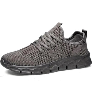 Casual Breathable Mesh Running Shoes Trendy Classic Designer Shoes Men's Non-slip Light Sneakers Unisex MartLion Dark Grey 36 
