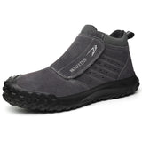 Men's Work Boots Anti-smash Anti-puncture Safety Shoes Chelsea Anti-scald Welding Indestructible MartLion 921-grey 38 