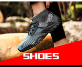 Mesh Breathable Hiking Shoes Summer Men's Sneakers Outdoor Casual Shoes Non-Slip Walking Mart Lion   