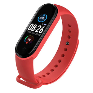 Smart Watch Color Screen Step Counting Multi Sport Mode Message Reminder Photography Music Remote  Smart MartLion Red With Original Box 