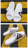 Men's Summer Slippers Anti-slip Thicken EVA Soft Slipper Beach Flip Flops House Bath Slippers Shower Sandals Mart Lion   