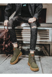 Walking Boots for Men Outdoor Boots Men's Ankle Boots Winter High Top Casual Shoes Classic Design MartLion