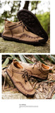 casual shoes men's outdoor sports walking shors suede rubber sole Mart Lion   