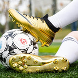  Football Boots Men's Grass Training Cleats Kids Soccer Shoes Society Outdoor Non-Slip Soccer Mart Lion - Mart Lion