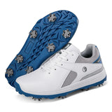Men's Spikes Golf Shoes Golf Wears Comfortable Walking Sneakers Anti Slip Gym Footwears MartLion BaiLan 39 
