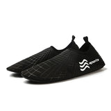 Water Shoes Men's Quick Dry Wide Toe Aqua Adjustable Barefoot Sock for Swim Beach River Pool Surf MartLion X01 38 