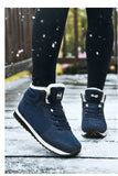 Men Snow Boots Outdoor No Slip Winter Ankle Boots Lightweight Hight Top Sneaker Warm Plush Women Footwear Hiking Boots MartLion