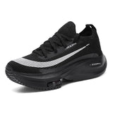 Luxury Designer Men's Atmospheric Air Cushion Walk Shoes Tennis Basket Sneakers Casual Running Footwear MartLion LT3000 Black 39 