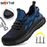 Air Cushion Work Shoes Men's Women Protective Footwear Puncture-Proof Safety Indestructible Shoes MartLion   